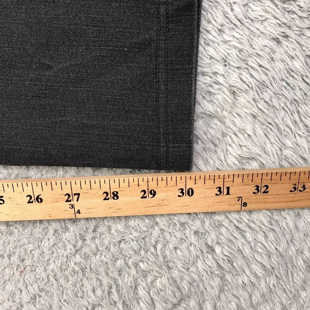 Kuhl Jeans Womens 12 Regular (33x30) Black Mid Rsie Straight Outdoor Stretch